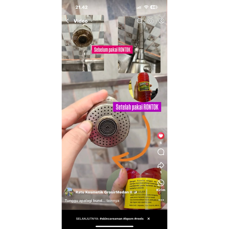 RONTOK PEMBERSIH SERBAGUNA