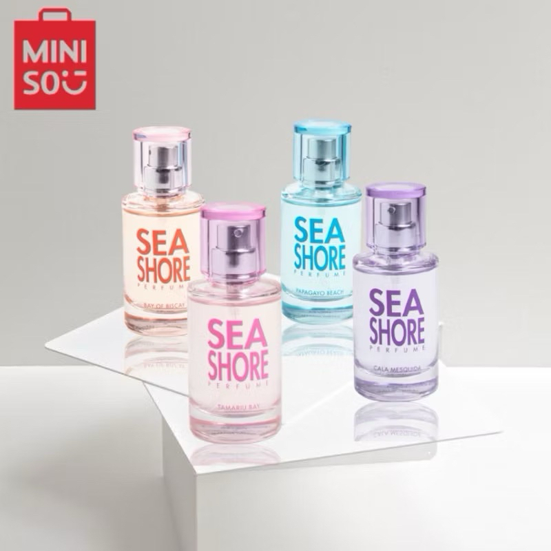 Miniso Seashore Parfum 30ml / Miniso Parfum Wanita Prilly Latuconsina Choice