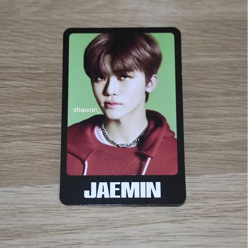 PHOTOCARD OFFICIAL JAEMIN TC ISTJ VER B / TRANDING CARD ISTJ NCT DREAM