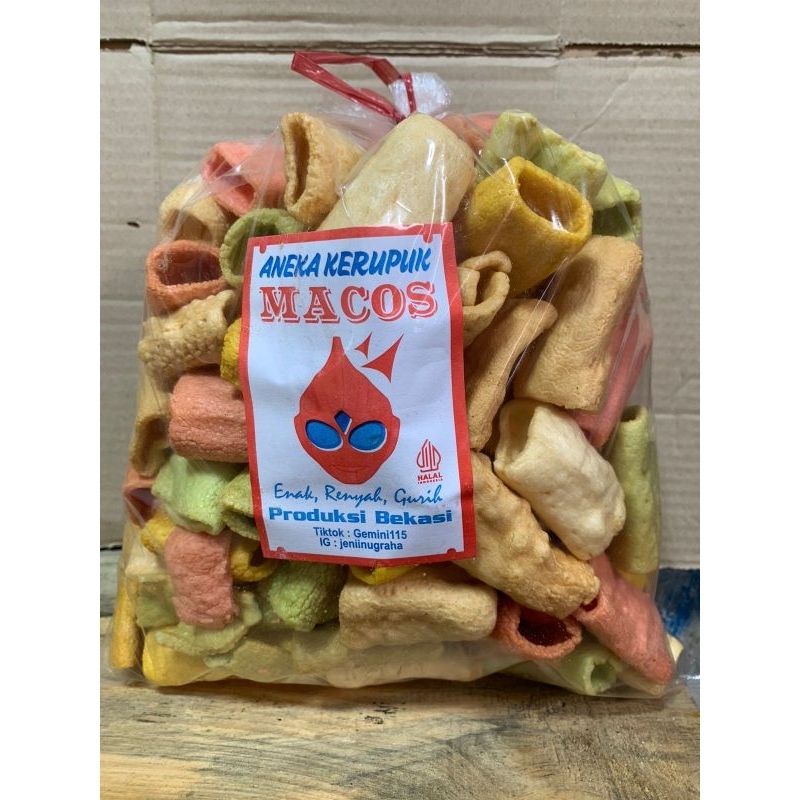 

KERUPUK WARNA-WARNI MANIS 250GR HALAL