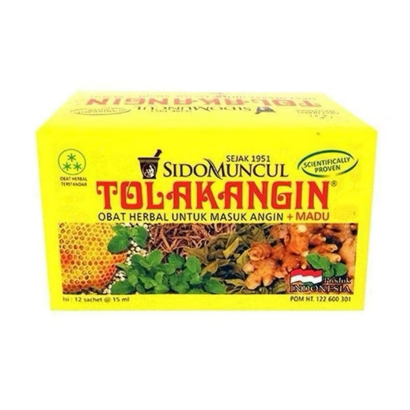 

Tolak Angin 1 box isi 12pcs