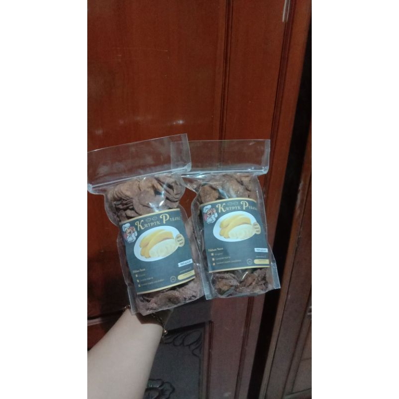 

Keripik pisang coklat bubuk - jajananmakrus berat 250gr