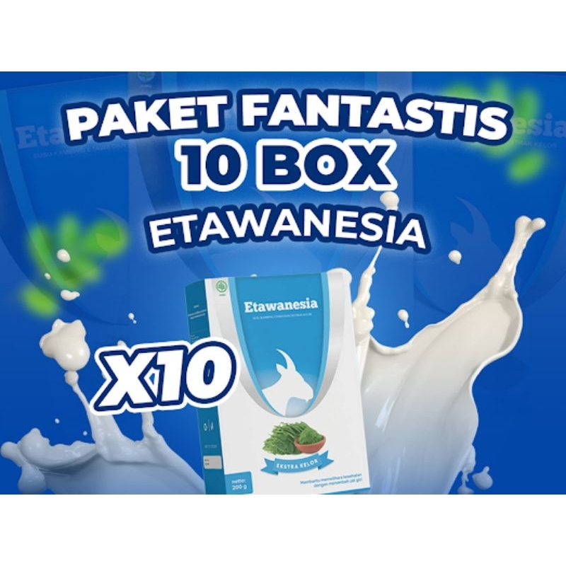 

[Paket 10Box] Susu Etawa Biru Platinum Ekstrak Atasi Sesak Nafas Paru Paru Batuk Menahun Nyeri Sendi