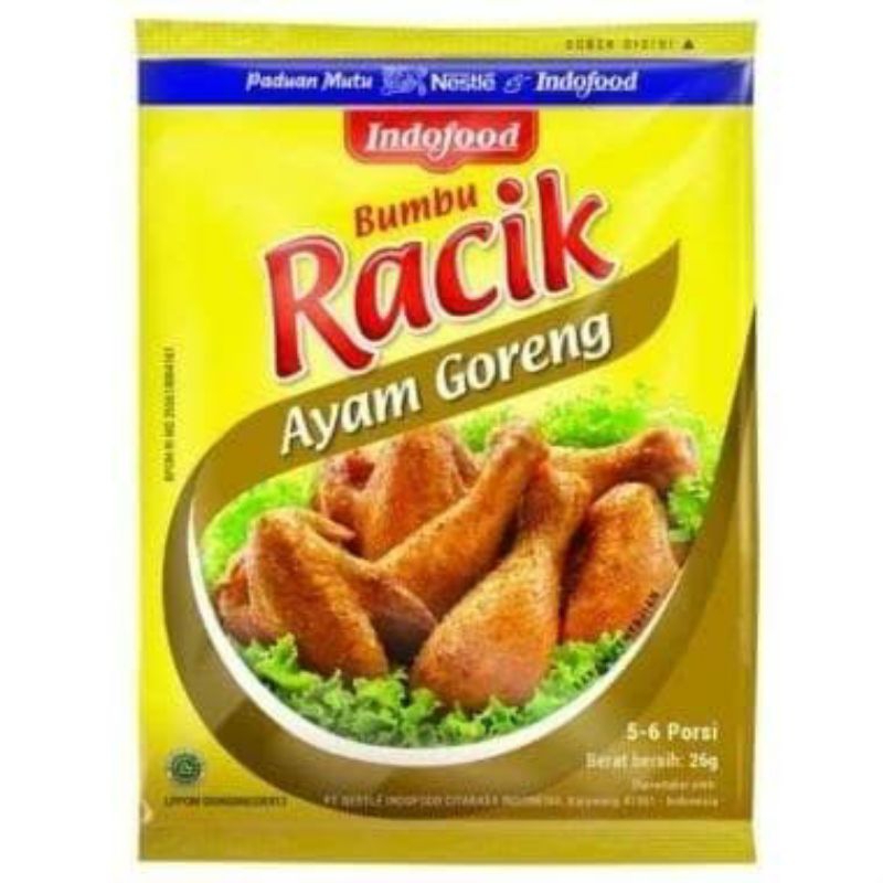 

Racik Bumbu Indofood Ayam Goreng Kemasan Sachet 20gr