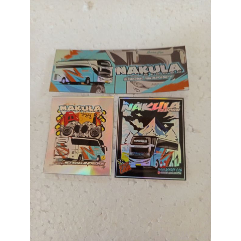 Ganci Bus Asyrof ori NAKULA + STIKER