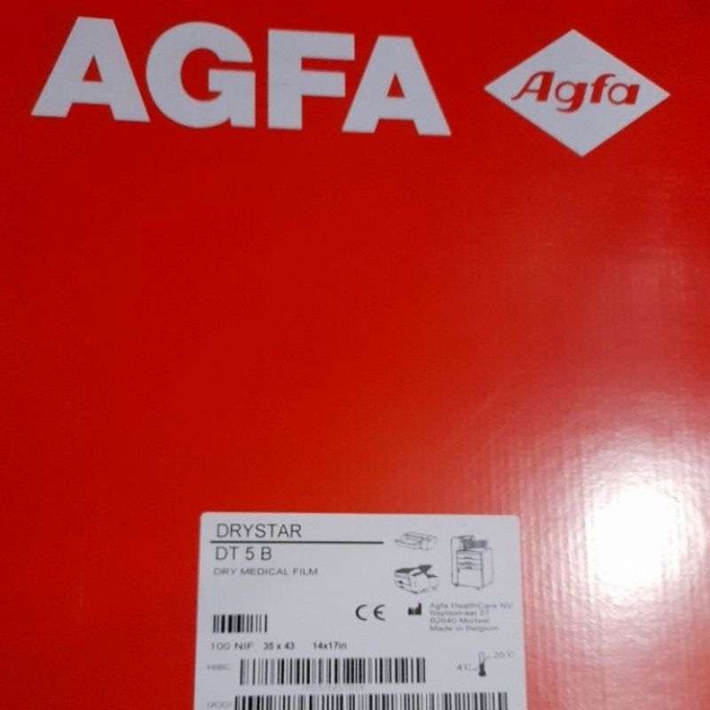 Film DT5B 14x17 AGFA
