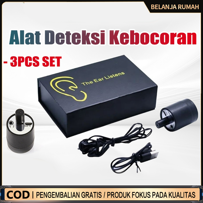 Alat Deteksi Kebocoran Air / Minyak / Kebocoran Dengan Mic Untuk Insinyur Alat Deteksi Pipa Air Boco