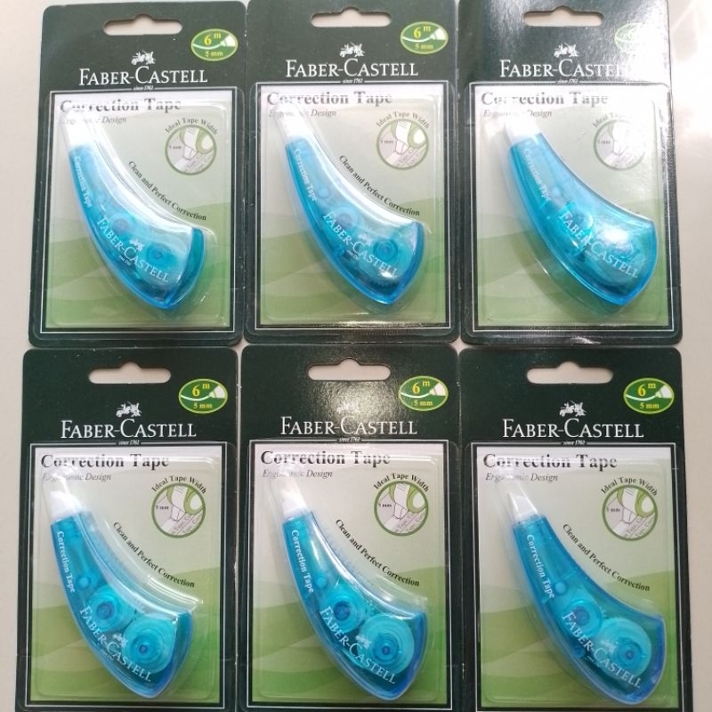 

TIPE-X Kertas Correction Tape Faber Castell ENN506 6 Meter ( Pcs ) [ Original ]