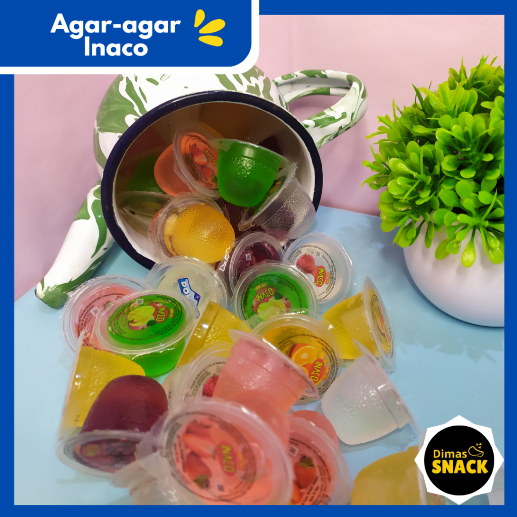 

AGAR-AGAR INACO 300GR/ JELLY INACO/ AGAR-AGAR WARNA WARNI