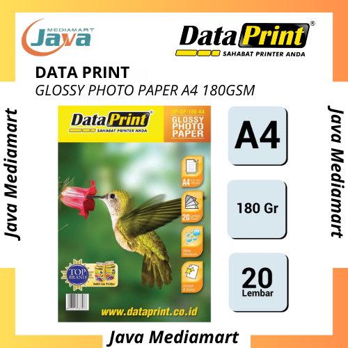Dataprint Glossy Photo Paper 180gsm A4