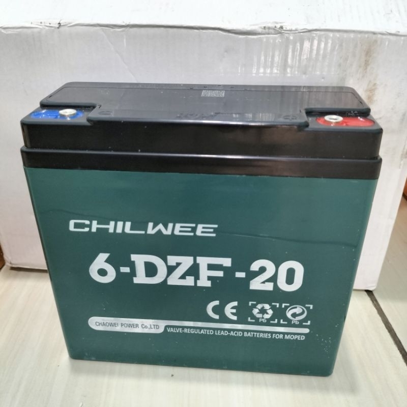 AKI SEPEDA LISTRIK CHILWEE 12V 20AH