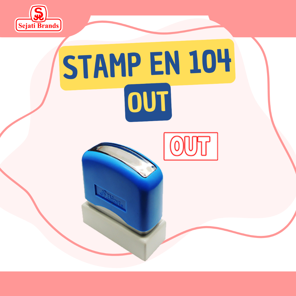 

Shiny Stempel EN-014 - OUT