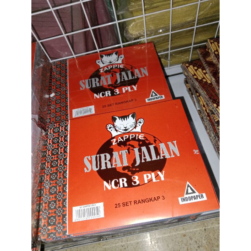 

Surat Jalan 3ply Zappie