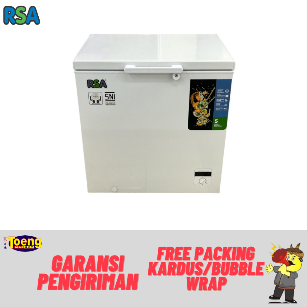 FREEZER FROZEN FOOD / CHEST FREEZER CF-210 RSA