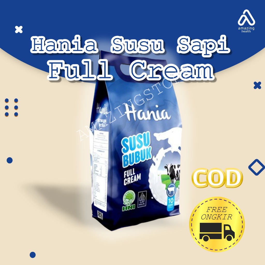 

Hania Susu Bubuk Full Cream HNI || 100% Susu Bubuk Full Cream