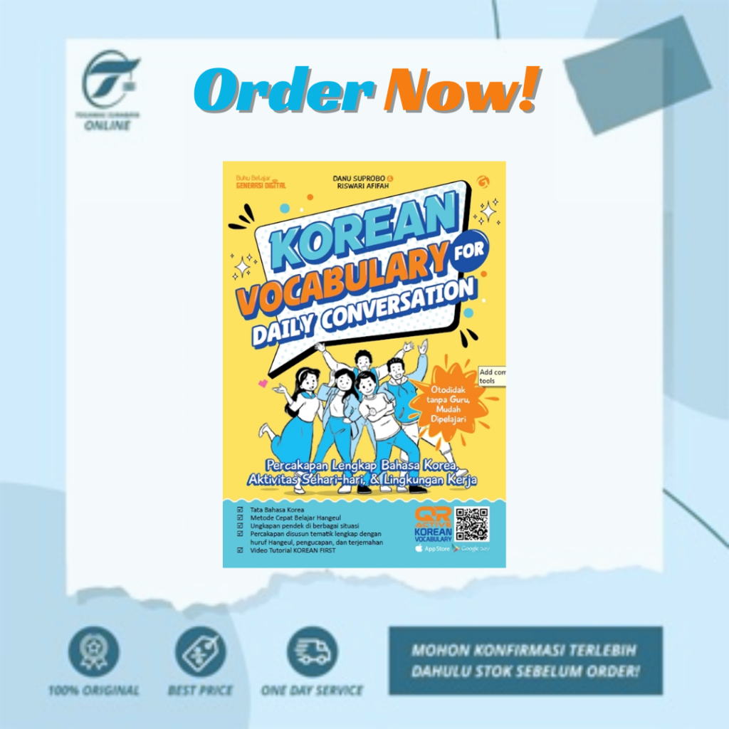 KOREAN VOCABULARY FOR DAILY CONVERSATION