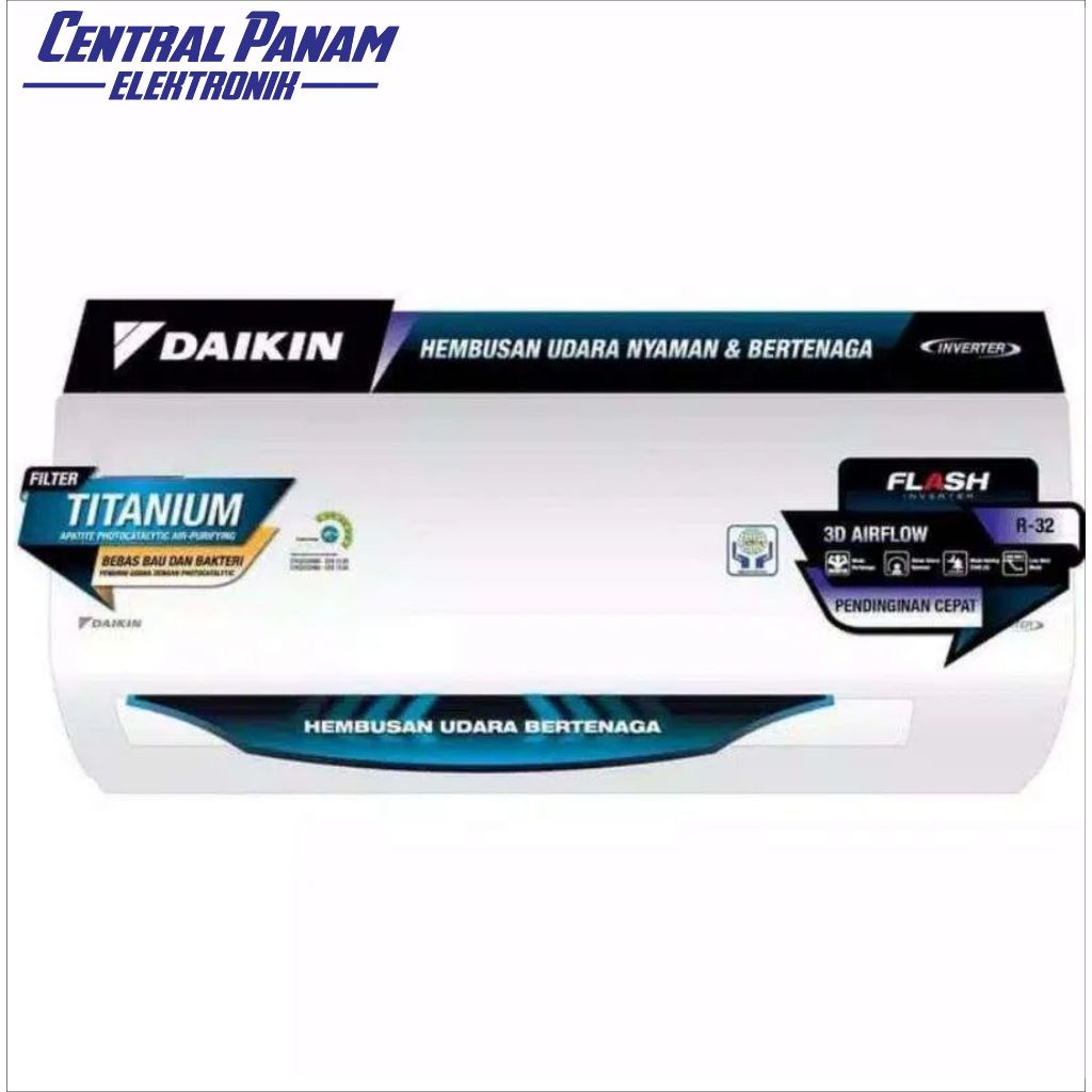 DAIKIN AC FLASH INVERTER 1 PK STKQ25UV UNIT ONLY Central Panam Elektronik