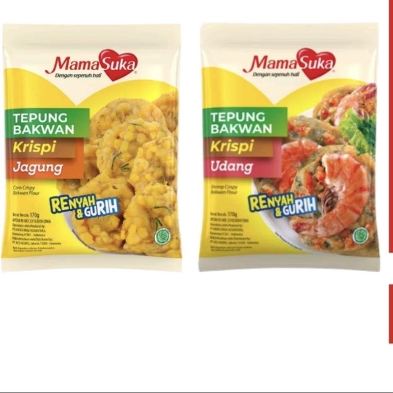 

Tepung Bakwan Jagung Udang 170gr
