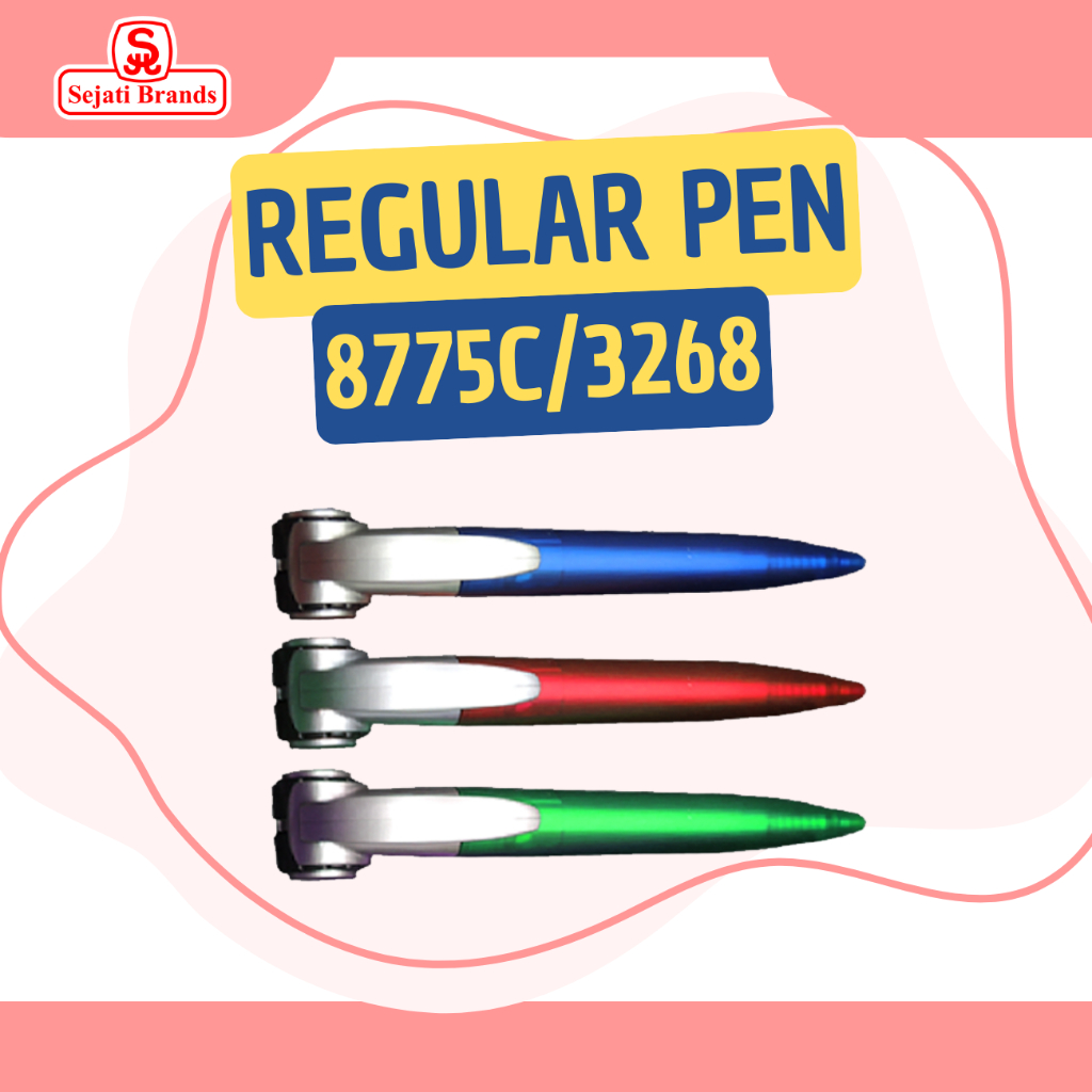 

Pulpen Promosi/ Pulpen Murah/ Ballpoint 8775C / Pulpen Hitam Unik/ Balpoint Hitam