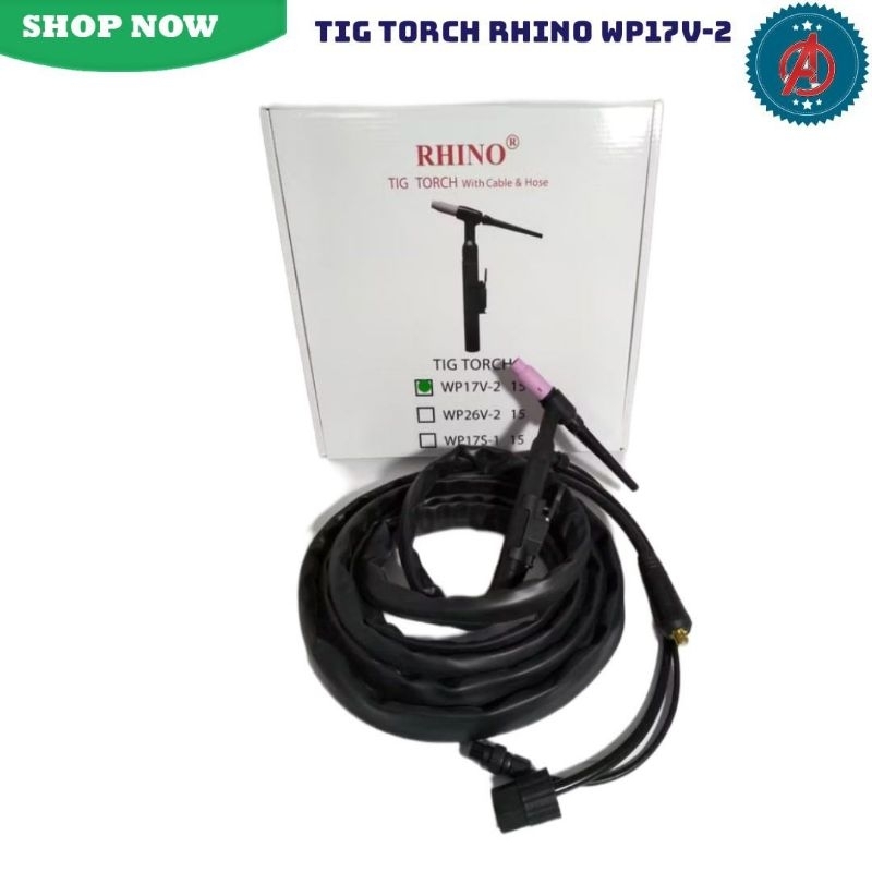 Tig Torch Rhino Stang Las Argon Rhino WP17V-2 15 - Stang Las Tig