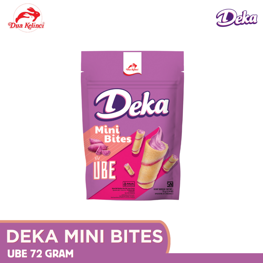 

DEKA Wafer Mini Bites - Ube (72g)