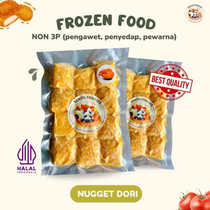 

Nuget Ikan Dori Homemade NON 3P (Pengawet, Penyedap, Pewarna)