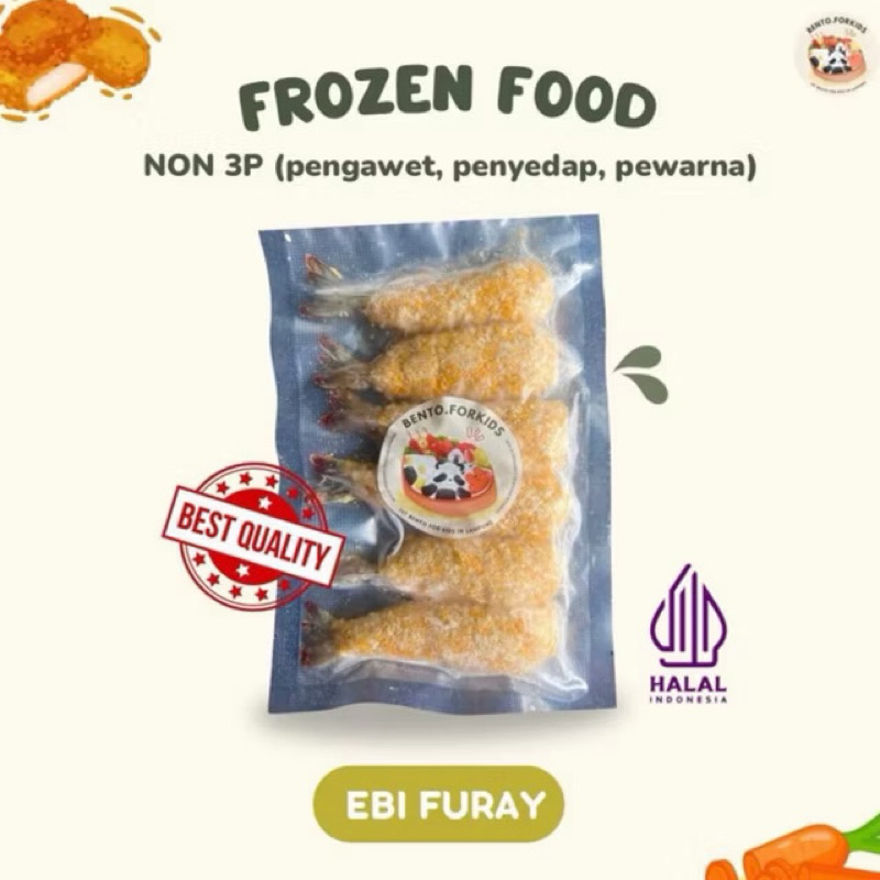 

EBI FURAI Homemade NON 3P (Pengawet, Penyedap, Pewarna)