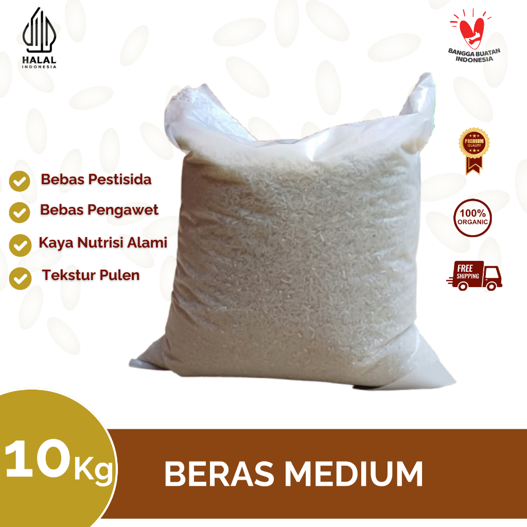 

Beras Medium Sagita Tanara 10Kg