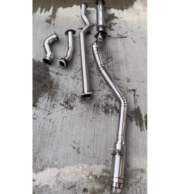 Knalpot Fullsystem Pajero Old 4D56