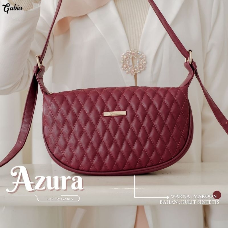 TAS AZURA BY GABIA / AZURA BAG BY GABIA / TAS SELEMPANG AZURA GABIA / TAS AZURA GABIA / SLINGBAG AZU