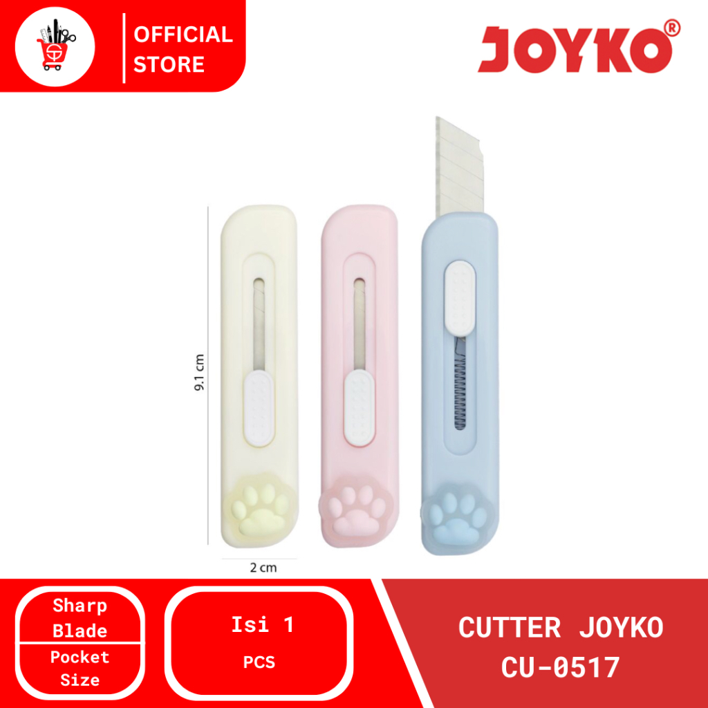 

Pemotong | Cutter Joyko Mini CU-0517 (1 PCS)