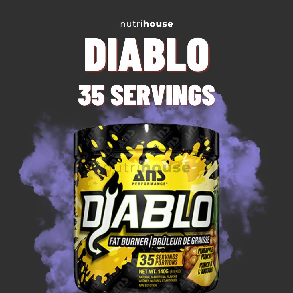 ANS Diablo Fat Burner 35 servings PWO with Fat Burner