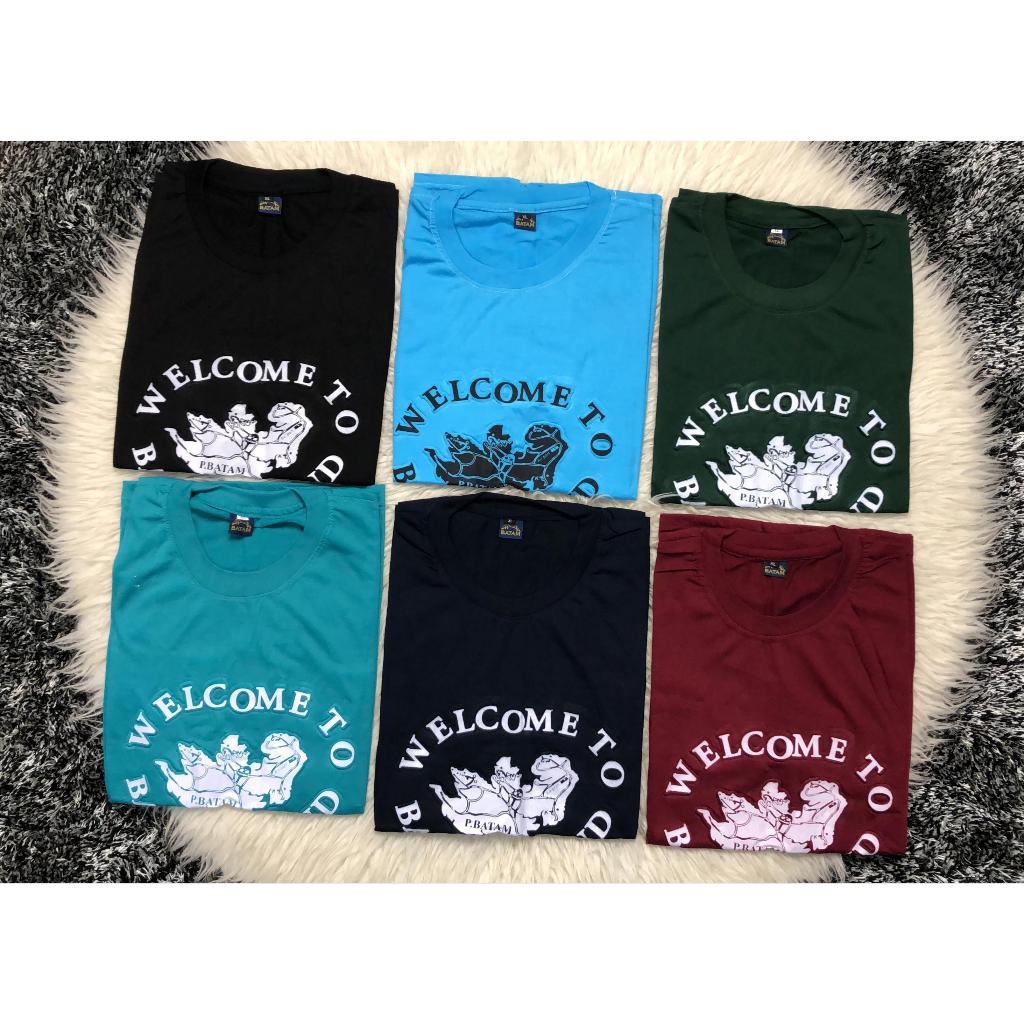 KAOS OLEH OLEH BATAM MOTIF WELCOME