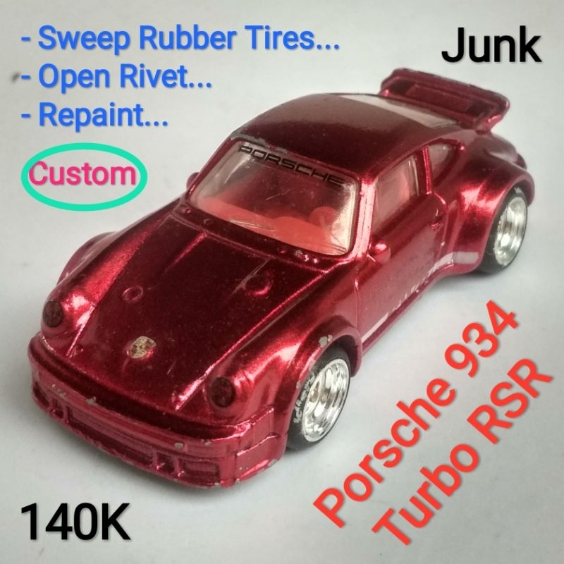 Hot Wheels Porsche Turbo RSR Custom RWB Rauh Welt Begrife