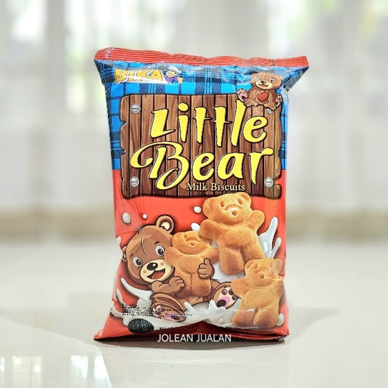 

BIKA Little Bear Milk Biscuit 100gr Biskuit Beruang