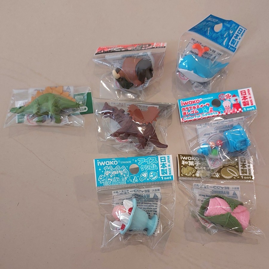 

Iwako Eraser Japan 1 pcs - Penghapus / Setip lucu
