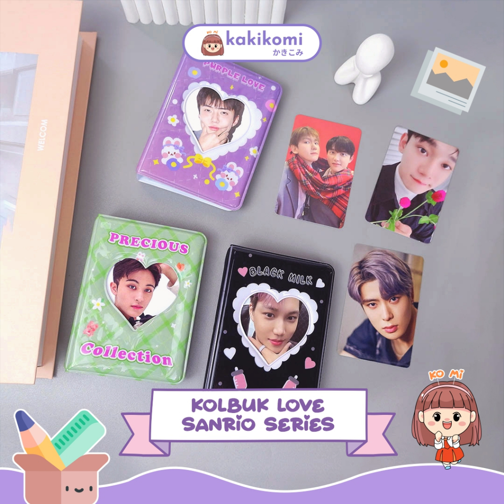 Kolbuk Album Foto Kpop 2R Pemegang Kartu 40 Slot Photo Album Kolbuk Foto  Collect Book Photocard EXO