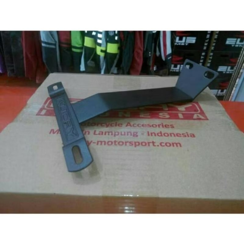 plat nopol dudukan plat nomor polisi kucay motor NS 200 Z250 kawasaki pulsar original produk faqih m