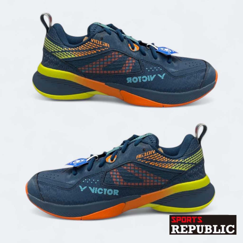 (Sz.37-45) New Sepatu Badminton Victor A610IV Original