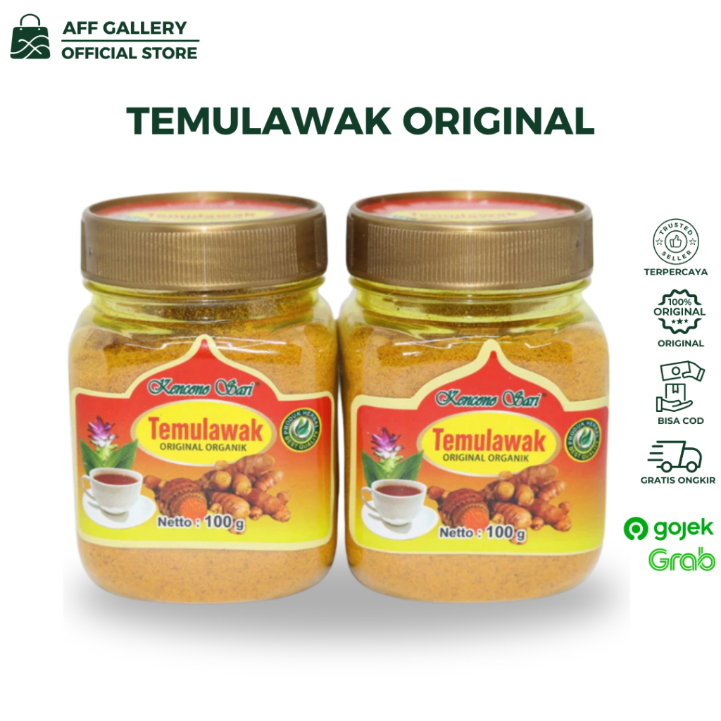 

TEMULAWAK Bubuk Kencono Sari 100gr ORIGINAL