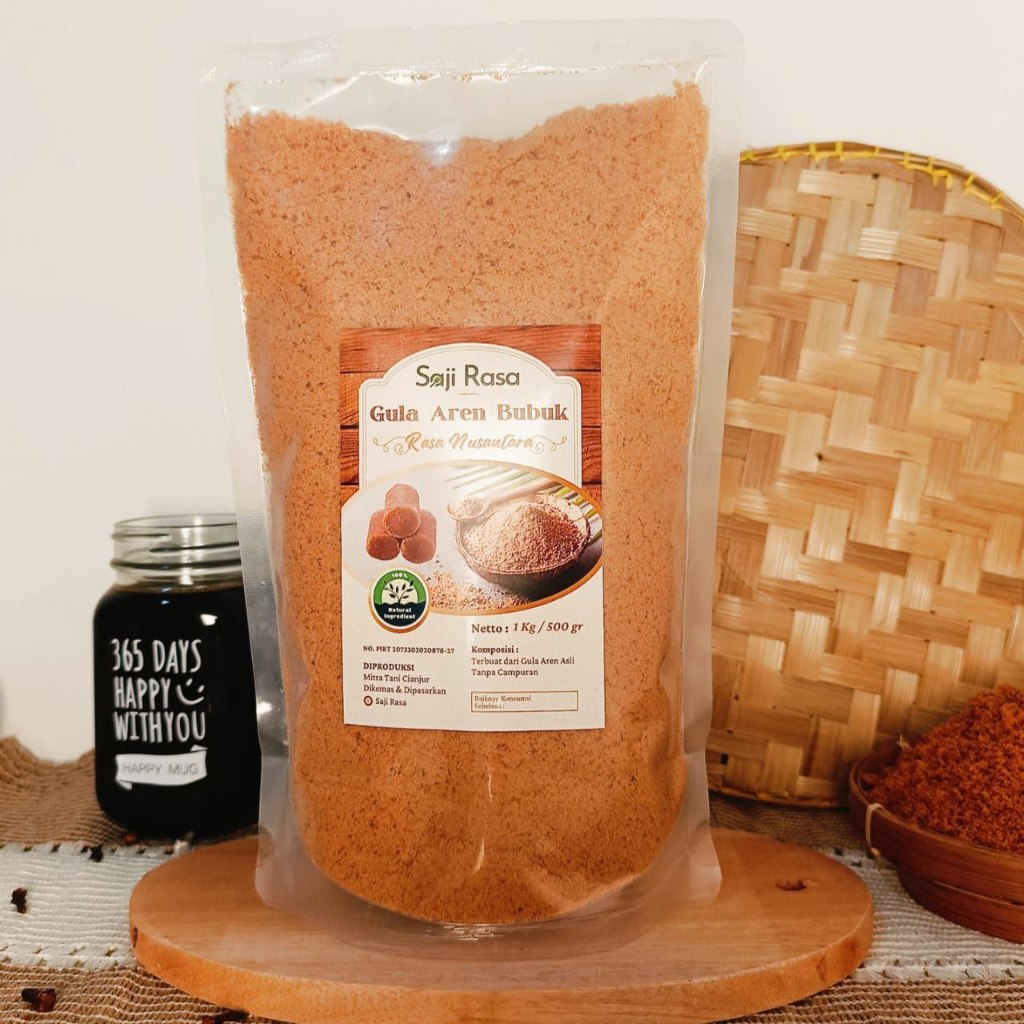 

1 KG / 1000GRM GULA AREN BUBUK ORGANIK PALM SUGAR GULA SEMUT ORGANIK
