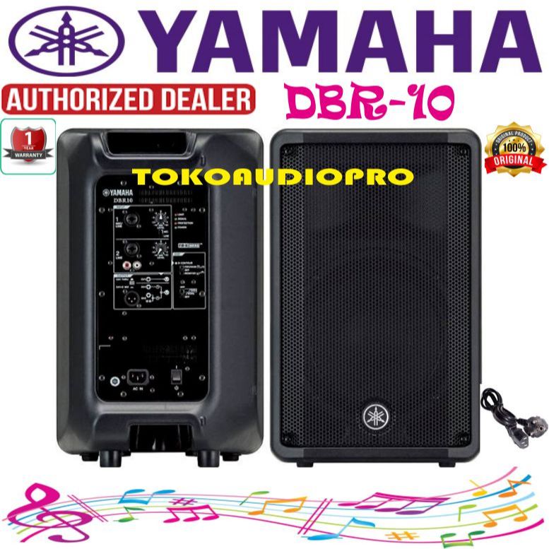 Speaker Yamaha DBR10 10" Speaker Aktif Original Yamaha DBR-10