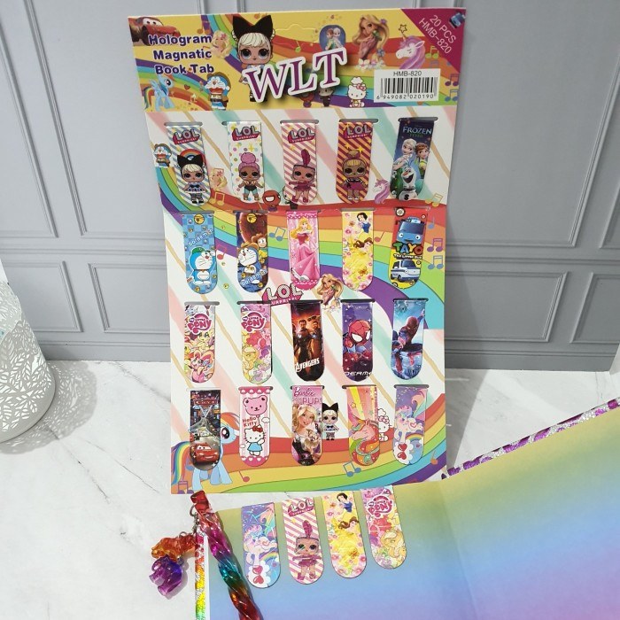 

PEMBATAS BUKU, POS IT FANCY MAGNET 820