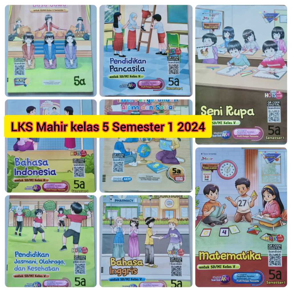 Kunci Jawaban LKS Mahir Kelas 5 SDMI Softfile SMT 1 2024