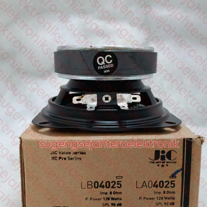 Speaker 4 inch JIC LA 04025 Original