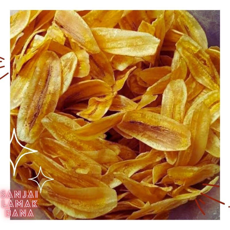 

Keripik Pisang Manis 250 gram