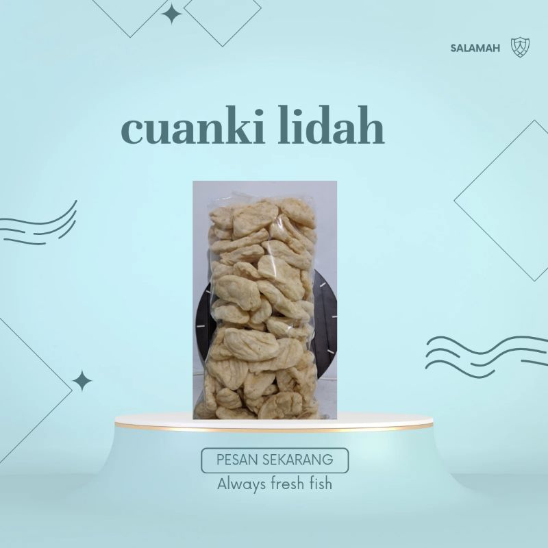 

cuankie lidah isi 150 pcs (free kardus+ buble)