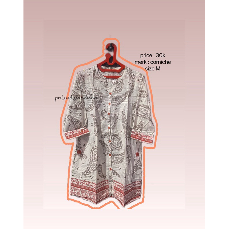 preloved kemeja corniche