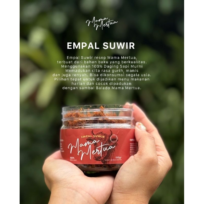 

Empal Suwir kemasan toples