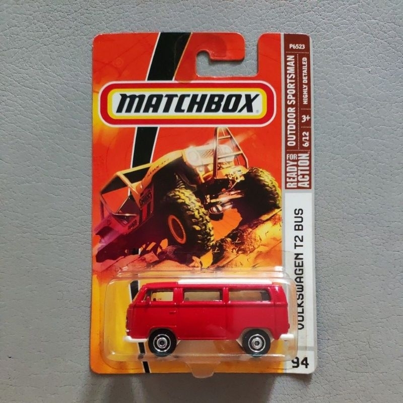 Matchbox Volkswagen T2 Bus Merah